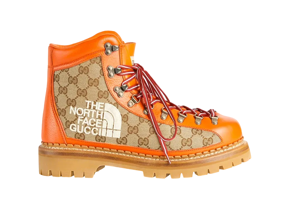 Gucci x The North Face Men's Boots "Beige Ebony"