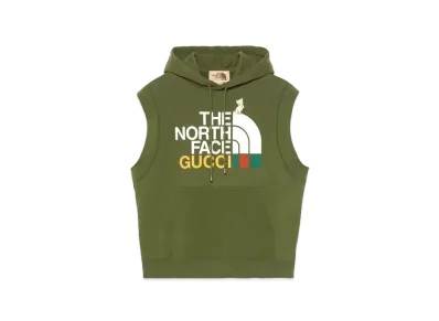 Gucci x The North Face Sleeves Sweatshirt "Dark Green"