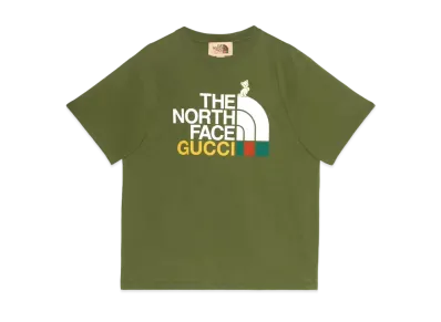 Gucci x The North Face T-shirt "Dark Green"