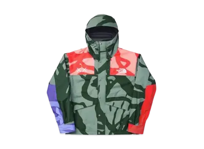 The North Face × Kaws Retro 1986 Mountain Jacket "Balsam Green"