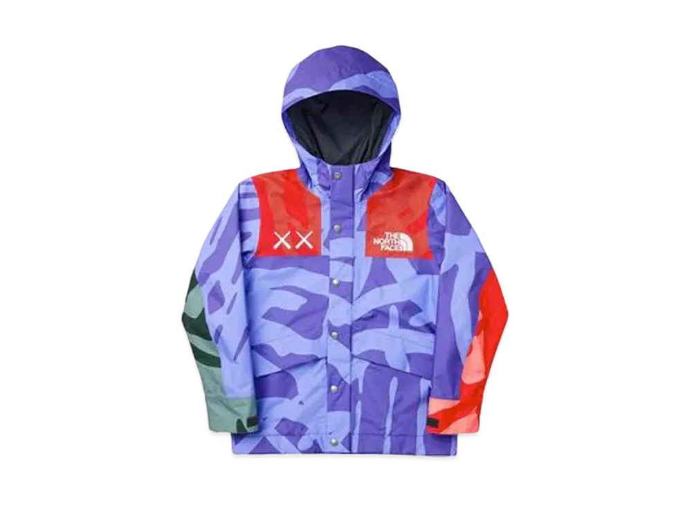 The North Face Kaws Youth Parka Jacket "Purple Red"