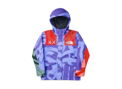 The North Face Kaws Youth Parka Jacket "Purple Red"