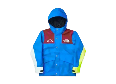 The North Face Kaws Youth Parka Jacket "Blue Red"