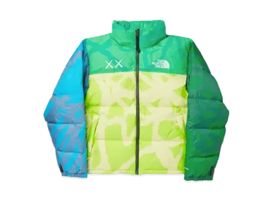The North Face Kaws Youth Nuptse Jacket "Light Green"