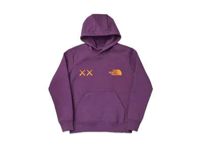 The North Face Kaws Hoodie "Purple Orange"