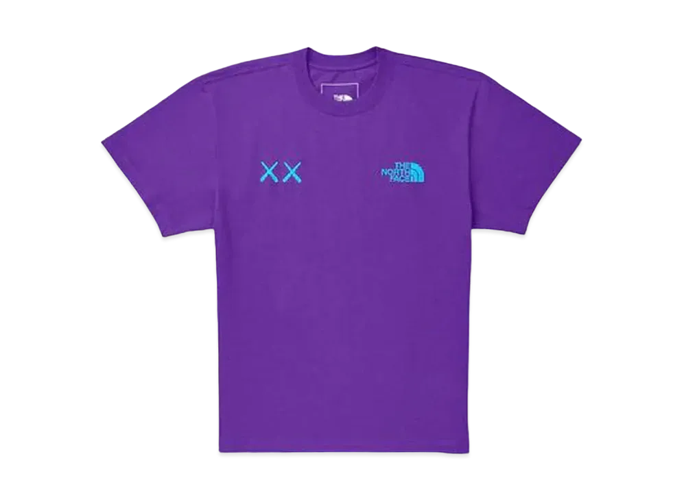 The North Face Kaws Tee "Purple Blue"