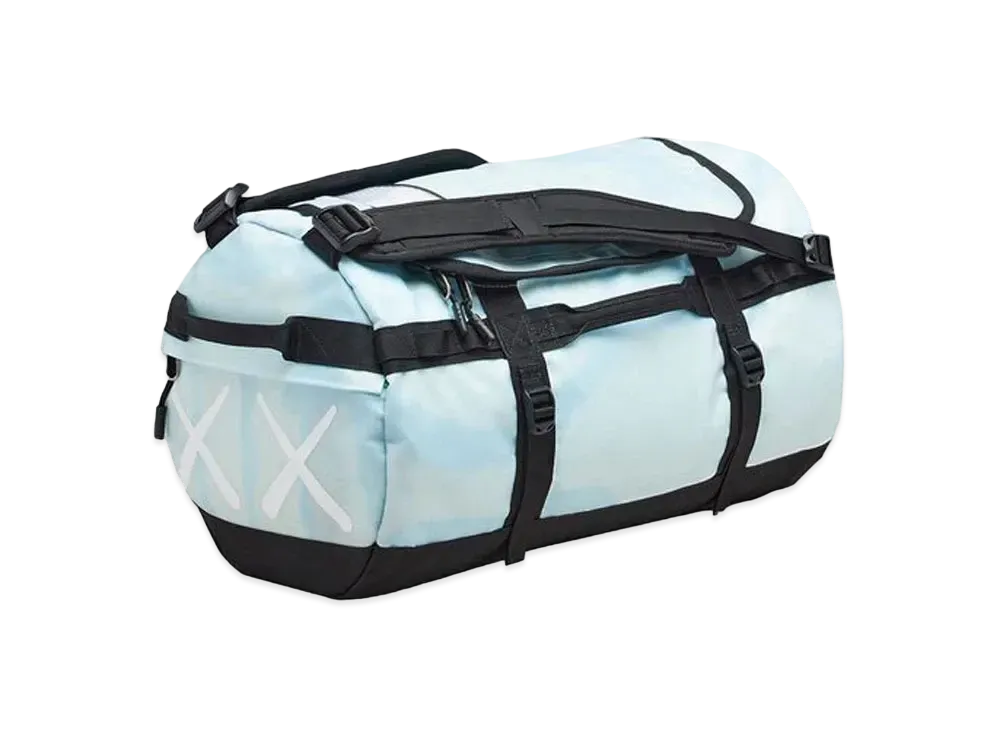 The North Face Kaws Duffle Bag "Light Blue"