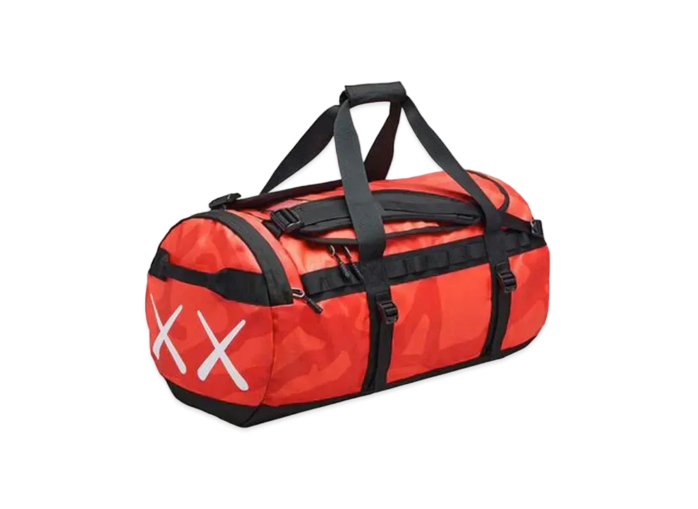 The North Face Kaws Duffle Bag "Red"