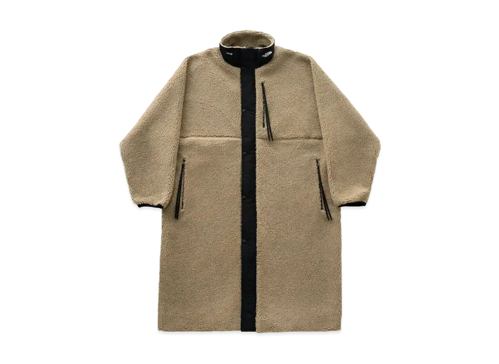 The North Face x HYKE Mens Tec Boa Coat "Tan"