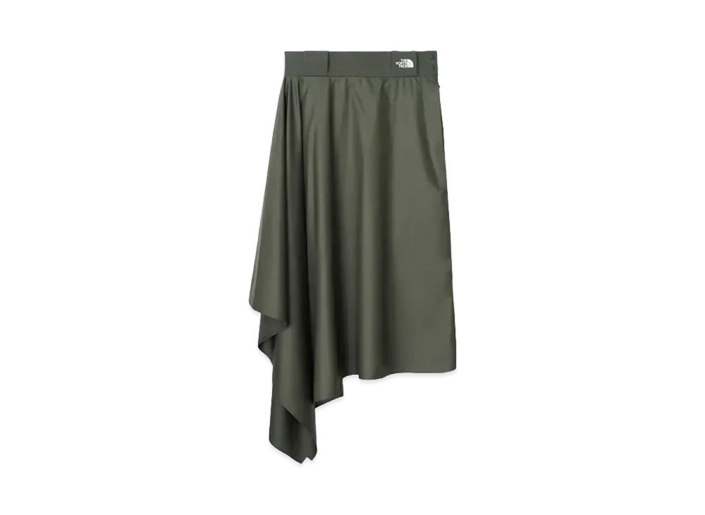 The North Face x HYKE Women's Tec Box Rap Skirt "Olive Drab"