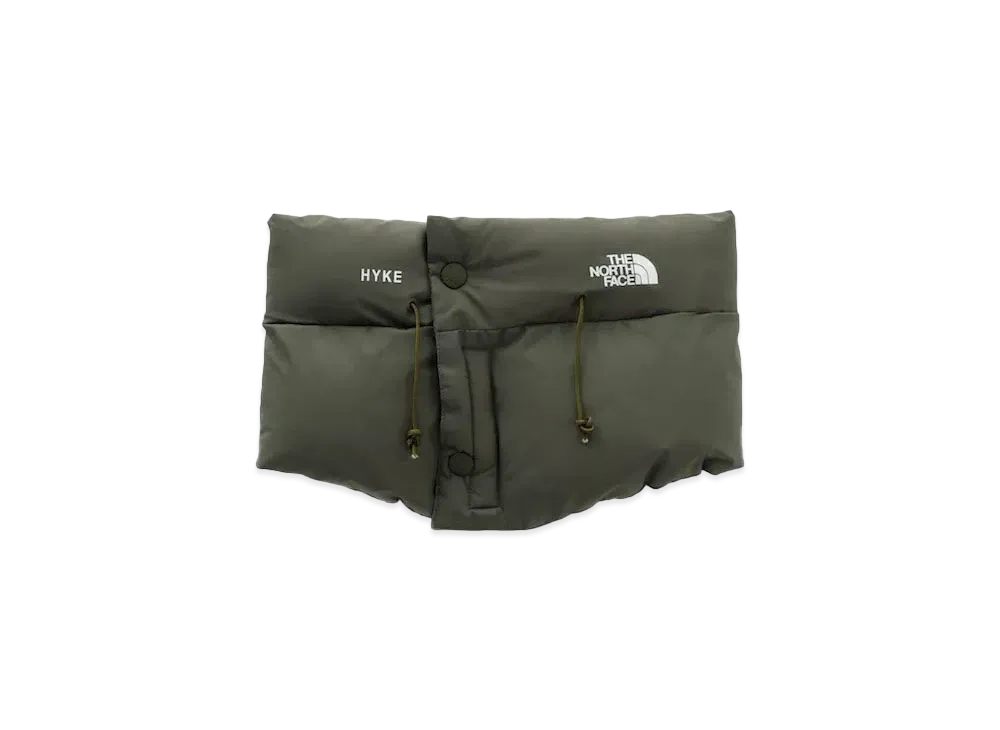 The North Face x HYKE Down Neck Gaitor "Olive Drab"