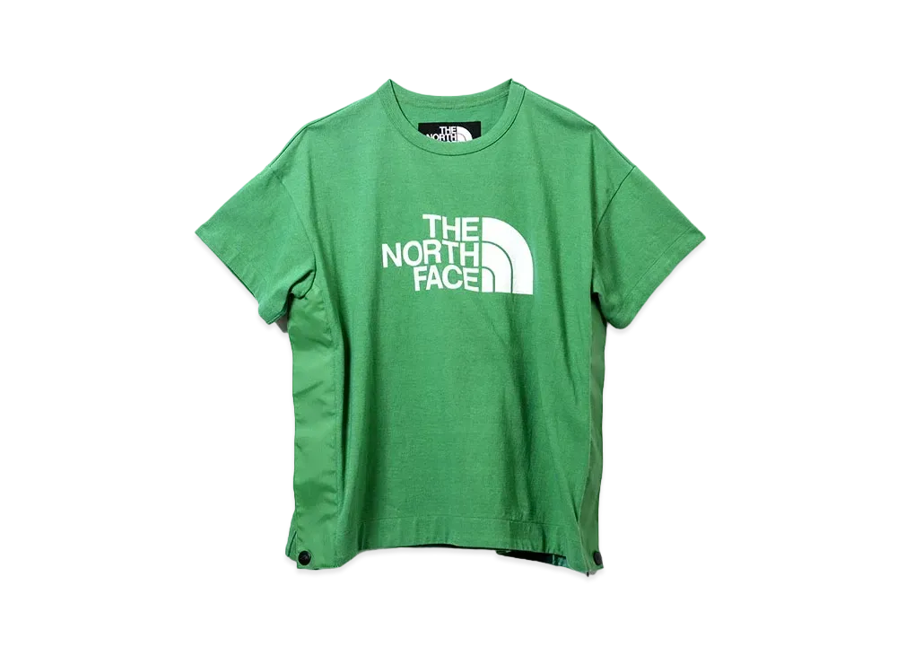 The North Face x sacai Women's T-Shirt "Green"