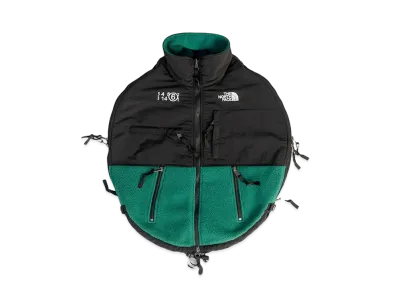 The North Face x MM6 Maison Margiela Circle Denali Fleece Top "Green"