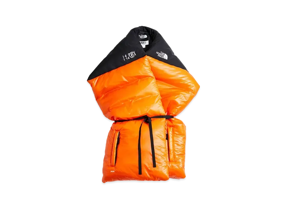 The North Face x MM6 Maison Margiela Nuptse Scarf "Orenge"