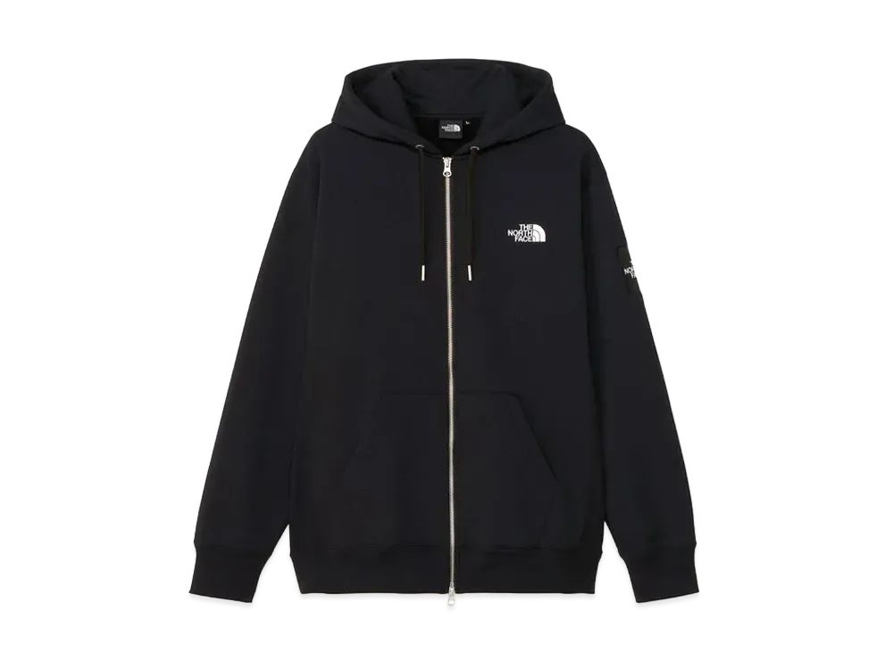 The North Face Square Logo Full Zip "Black 2"