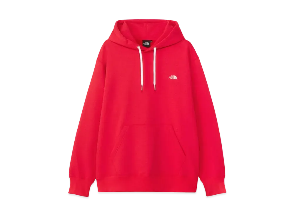 The North Face Small Logo Heather Sweat Hoodie "TNF Red"
