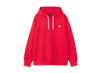 The North Face Small Logo Heather Sweat Hoodie "TNF Red"