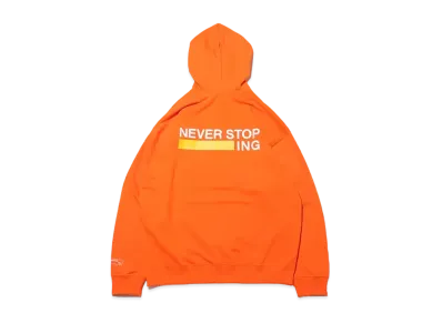 The North Face Never Stop ING Hoodie "TNF Orange"