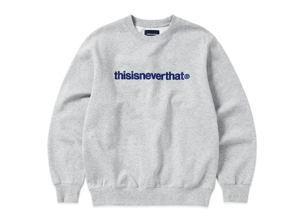 thisisneverthat T-Logo Crewneck "Heather Grey"