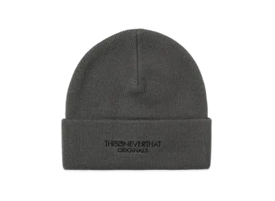 thisisneverthat FR-Logo Beanie "Charcoal"
