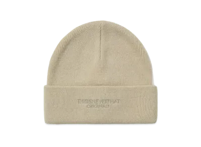 thisisneverthat FR-Logo Beanie "Beige"