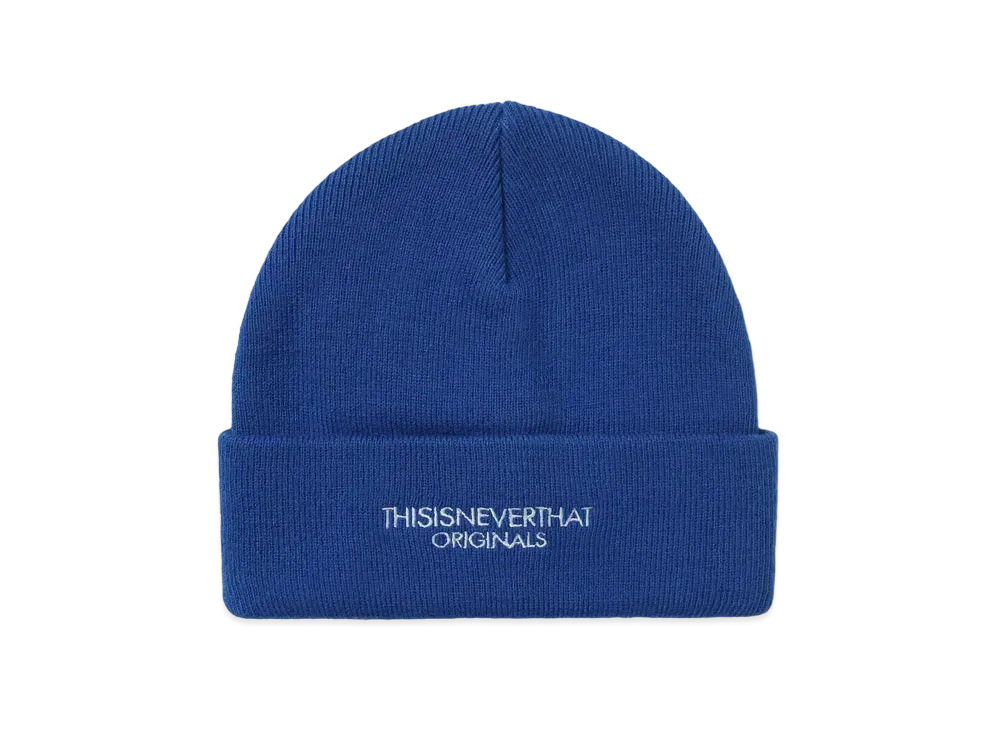 thisisneverthat FR-Logo Beanie "Blue"