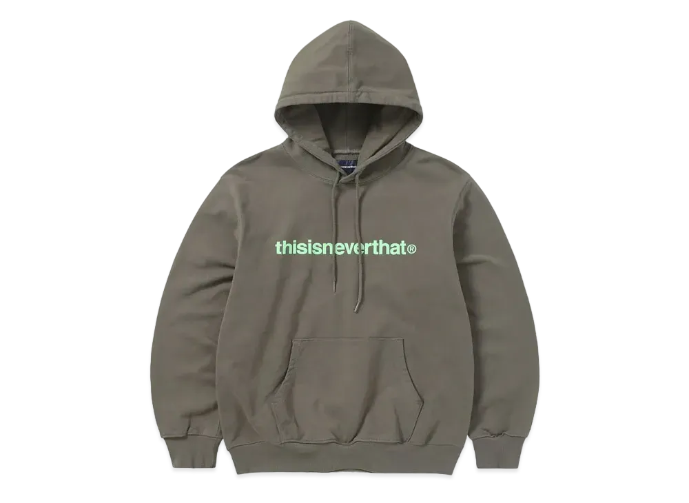 thisisneverthat T-Logo LT Hoodie "Dark Mocha"