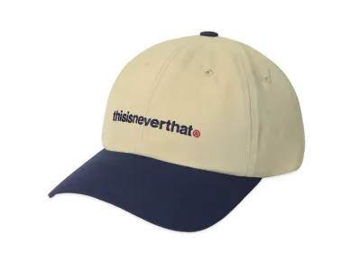 thisisneverthat SUPPLEX Sport T-Logo Cap "Beige/Navy"