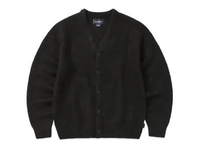 thisisneverthat Hairy Knit Cardigan "Black"