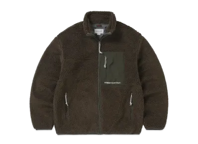 thisisneverthat SP Sherpa Fleece Jacket "Brown"