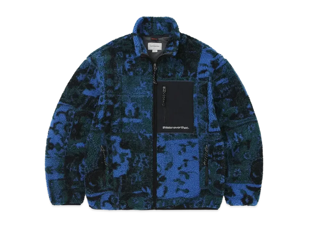 thisisneverthat SP Sherpa Fleece Jacket "Blue"