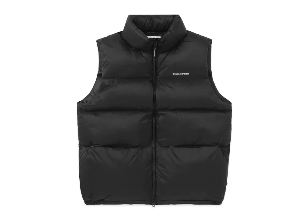 thisisneverthat PERTEX T Down Vest "Black"
