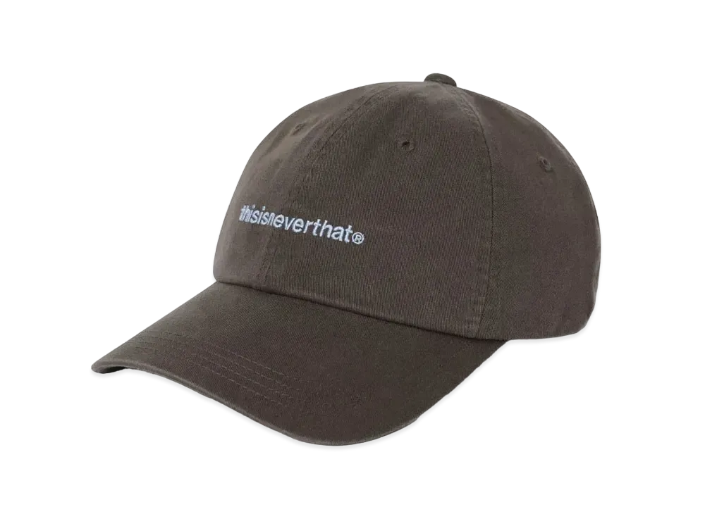 thisisneverthat T-Logo Cap "Dark Brown"