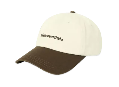 thisisneverthat T-Logo Cap "Ivory/Brown"