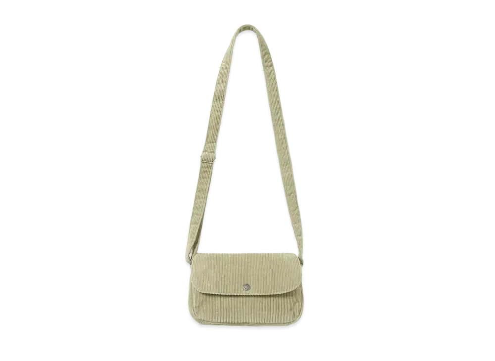 thisisneverthat Wide Wale Cord Shoulder Bag "Sage"