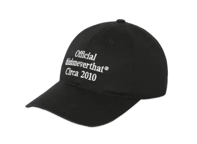 thisisneverthat Times Cap "Black"