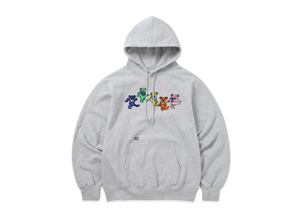 thisisneverthat GD Dancing Bears Hoodie "Heather Grey"