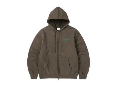 thisisneverthat Heavy Zip Hoodie "Brown"