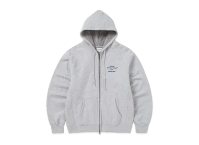 thisisneverthat Heavy Zip Hoodie "Heather Grey"