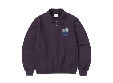 thisisneverthat TNT Felix Collar Sweatshirt "Maroon"