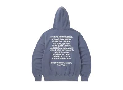 thisisneverthat Ten Years Records Hoodie "Purple"