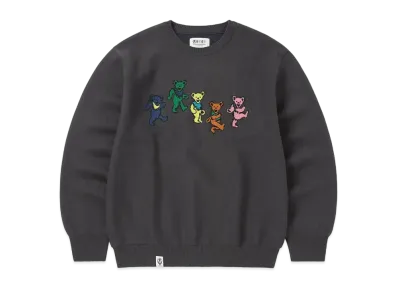 thisisneverthat GD Dancing Bears Knit Sweater "Off Black"