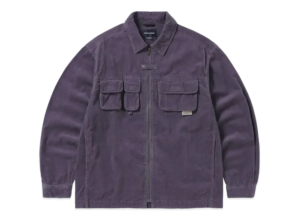 thisisneverthat Corduroy Utility Shirt "Purple"