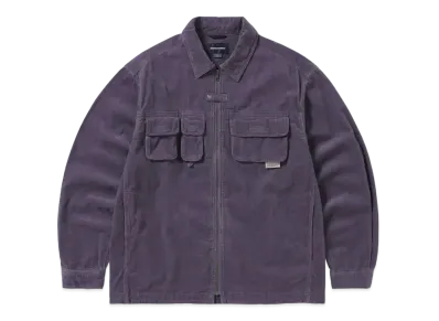 thisisneverthat Corduroy Utility Shirt "Purple"