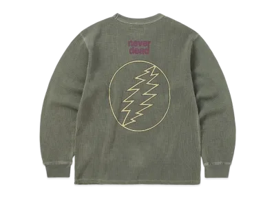 thisisneverthat GD SYF Waffle L/S Top "Mud"