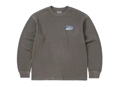 thisisneverthat Waffle L/S Tee "Dark Mocha"