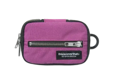 thisisneverthat CORDURA Zip Wallet "Plum"