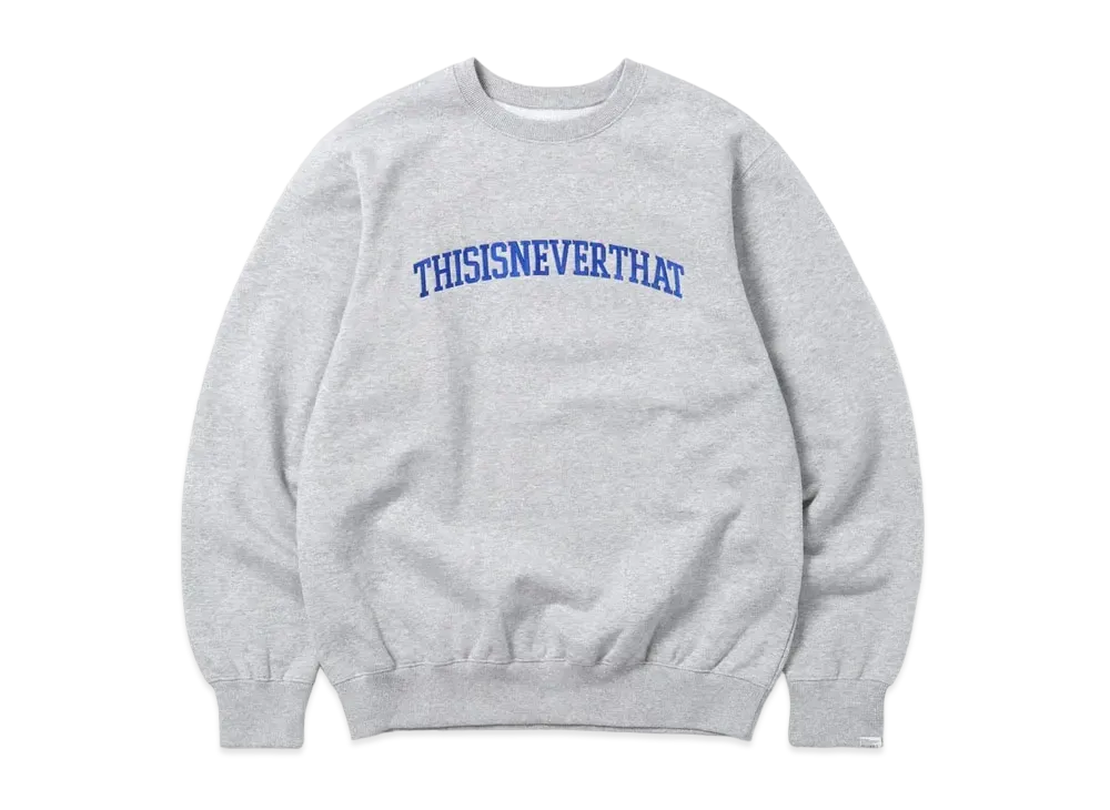 thisisneverthat Arch-Logo Crewneck "Heather Grey"