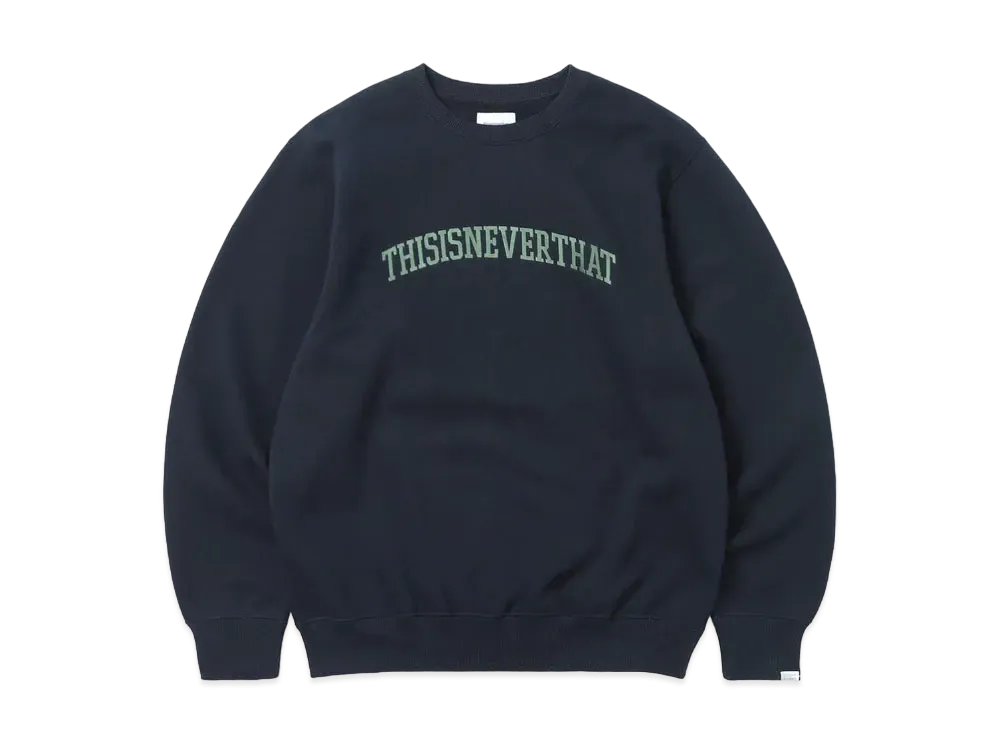 thisisneverthat Arch-Logo Crewneck "Navy"