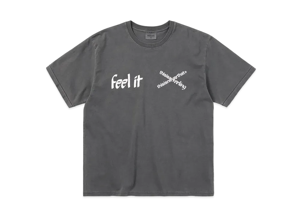 thisisneverthat TNT PR Feel It Tee "Charcoal"